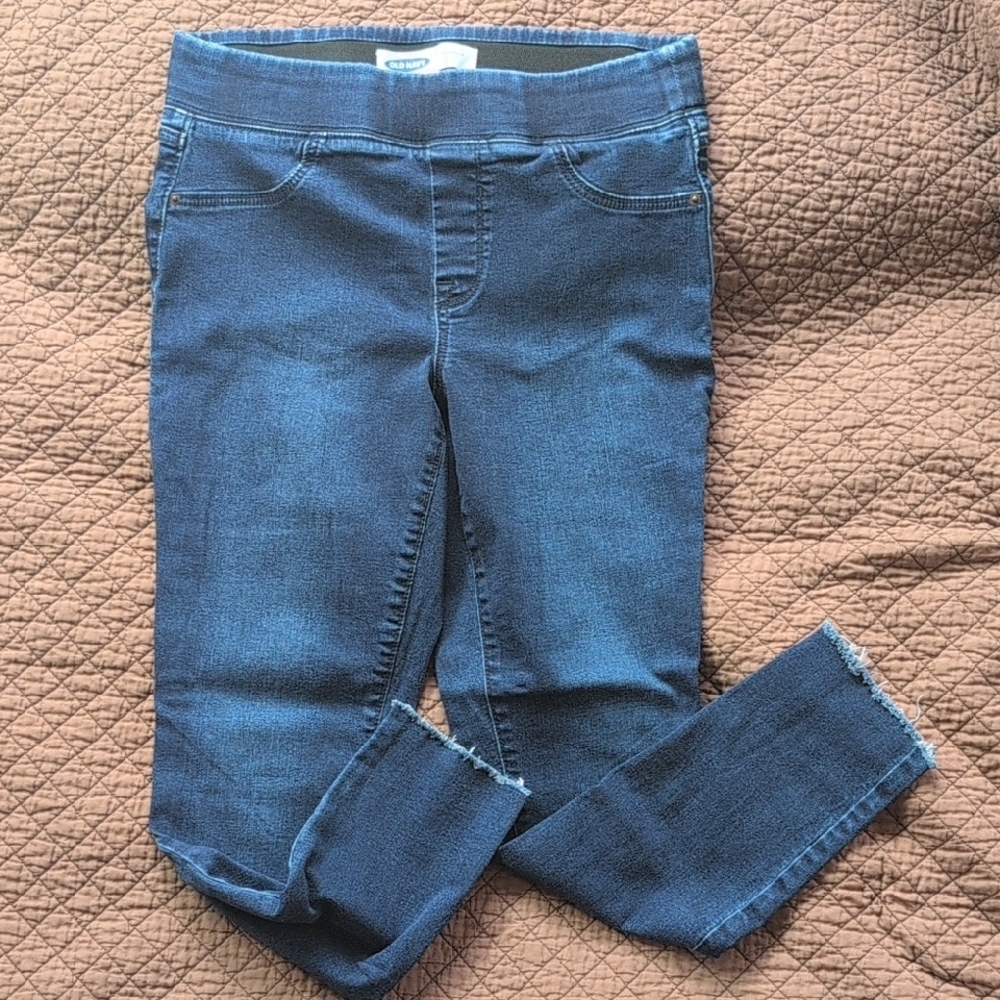 Old Navy Blue Jeggings with Stretch Fabric